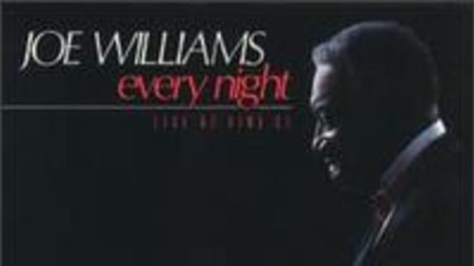 音盤日誌「一日一枚」#139 ジョー・ウィリアムズ「EVERY NIGHT」(VERVE 833 236-2)