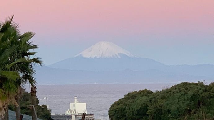 佐島の丘で富士山の美しい姿にうっとり~