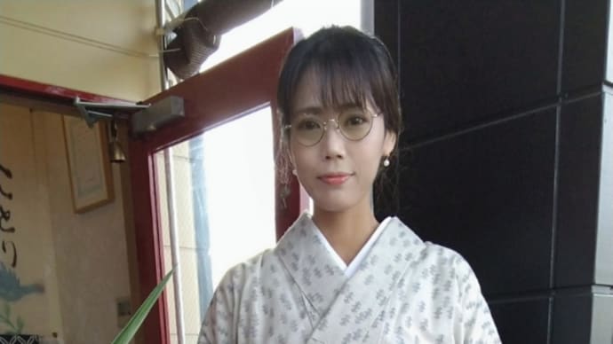 自作1号の単衣着物