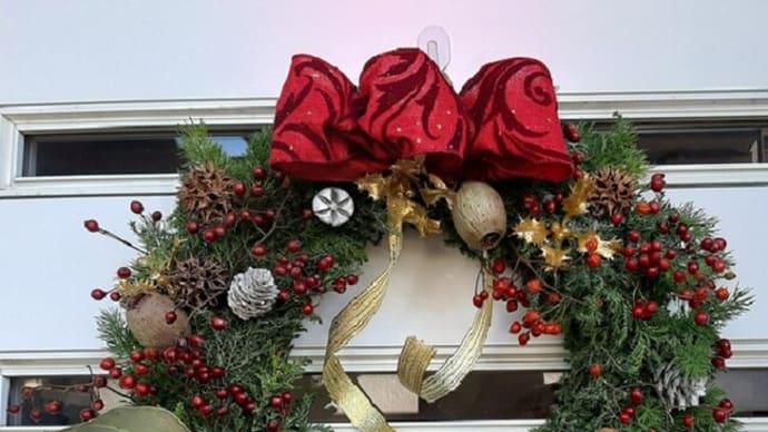 Xmasrリース&琉球すずめうり
