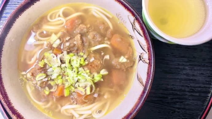 1／23 夕食　カレーの日の翌日