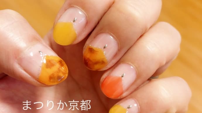 ネイルデザイン:べっ甲ネイル