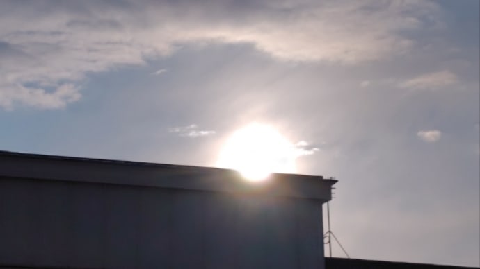 うわあ、いいお天気