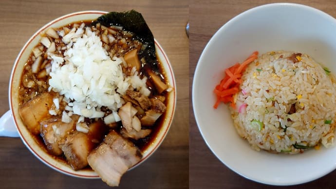 南房総から柏の南増尾にやってきたご夫婦が営むラーメン屋さん、柏濃麺や39名で半チャンラーメンをいただきます