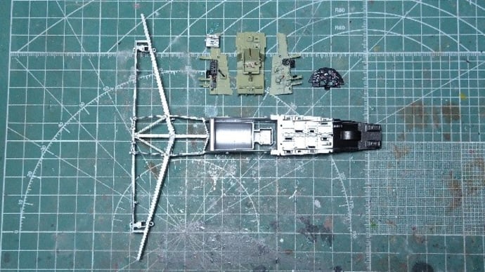 造形村1/48 J7W1 震電 製作記 #3