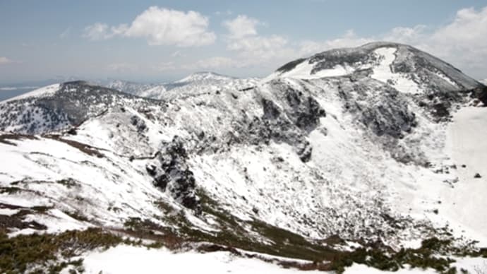 2022年4月30日 北八甲田 春スキー 赤倉岳 井戸岳のようす