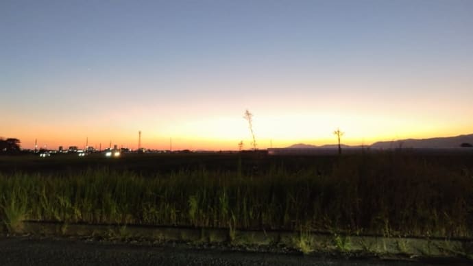 秋の夕暮れ