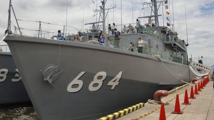 第8回 玉島ハーバーフェスティバル 『海上自衛隊掃海艇乗船見学』(予定)