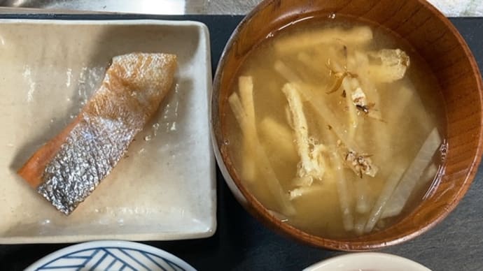 家朝ごはん