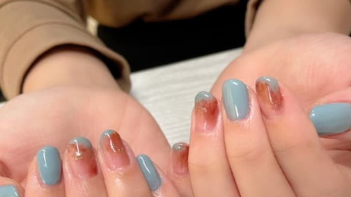 秋色はネイルから