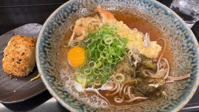 南海なんば駅構内で朝ごはん