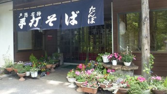 北信濃・・・自然観察の散策の終わりは・・・戸隠蕎麦