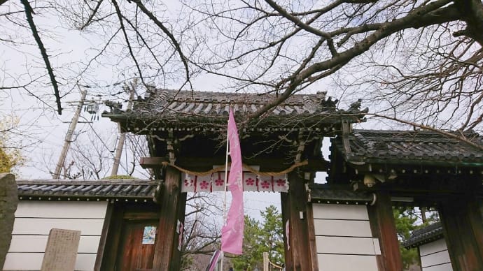 鷽替え神事@2020/1/25道明寺天満宮