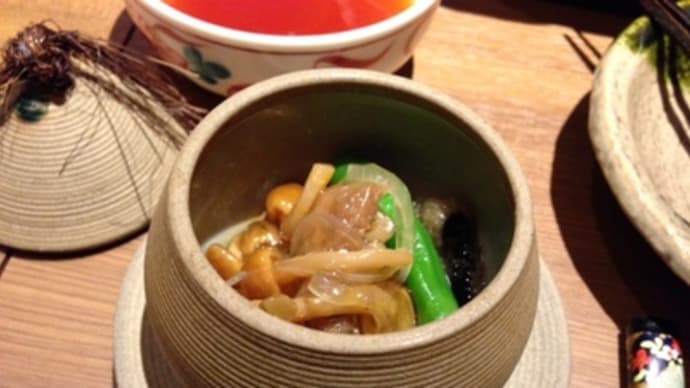 二食続けてコース料理