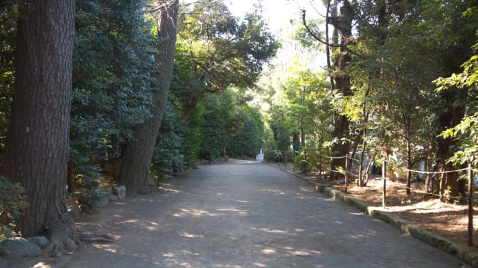1月の寒川神社:混雑している寒川神社境内から外に出てJR相模線宮山駅へ PART1