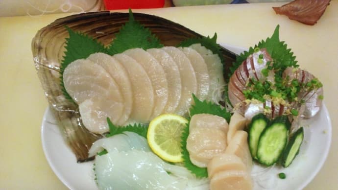 元お魚専門店 お刺身の盛り合わせ