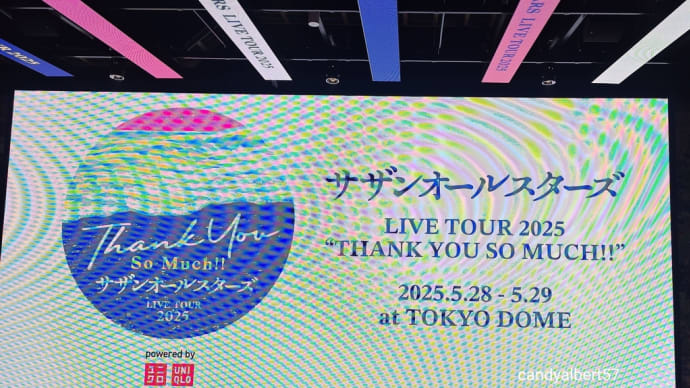 東京ドーム・サザンライブ