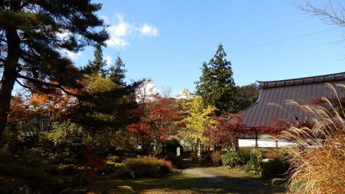 信州飯山のお寺巡り