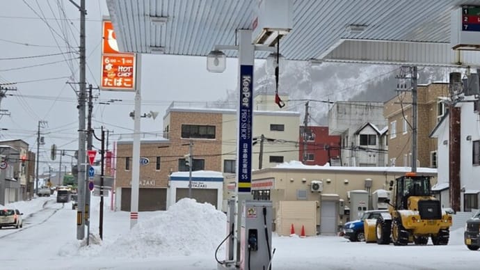 羅臼今年初の陸の孤島!かと思いきや・・・雨さんの写真展が