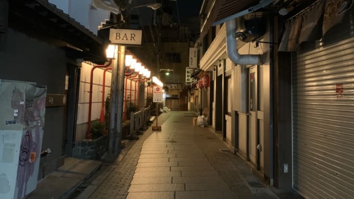 深夜のお散歩