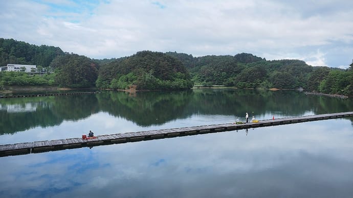 ★美鈴湖 梅雨時の緑が美しかった 2019