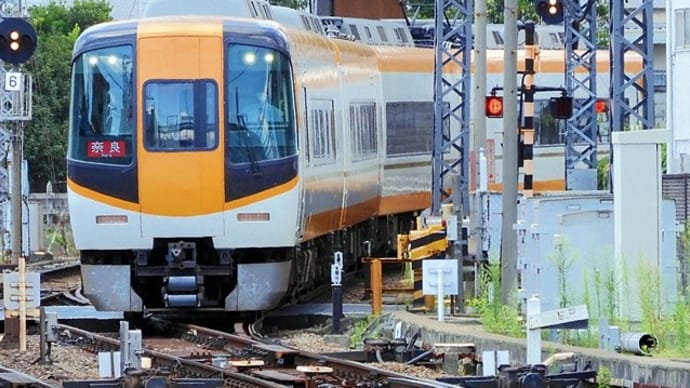 近鉄22000系特急・尼ヶ辻駅から唐招提寺へ