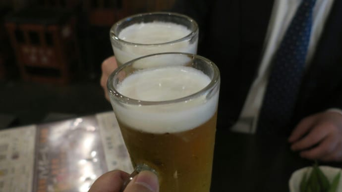 今宵は新大阪でサシ飲み会