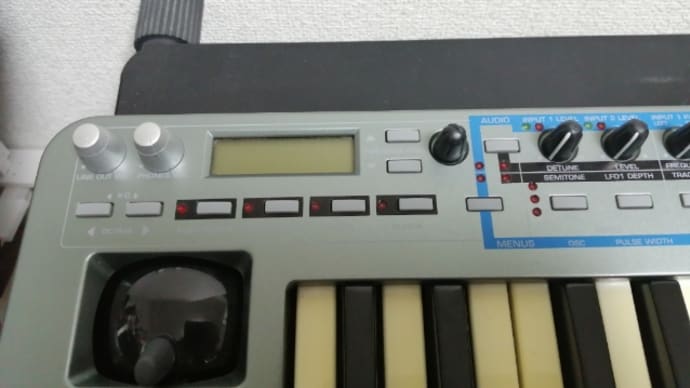 novation xio25をスタジオで使ったよ!