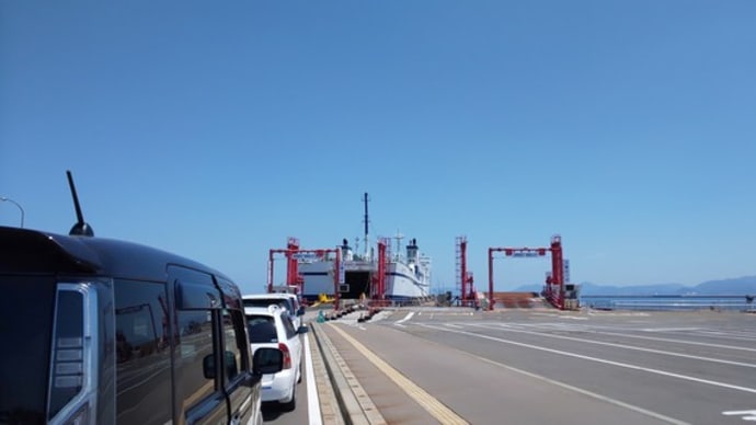 青函フェリーで、北海道へ