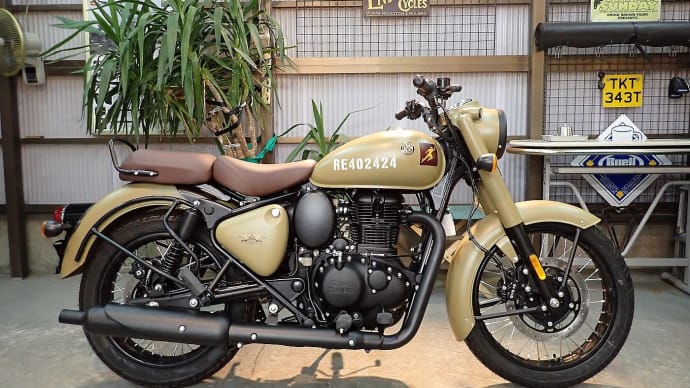 ROYAL ENFIELD CLASSIC350 Signals Desert Sand 2024YM が入荷しました!これがラスト1台となりました!