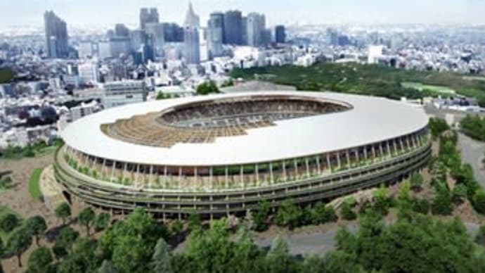 東京　2020　新国立競技場　組市松紋　生まれ変わる