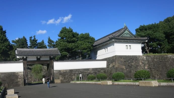 スケッチ風景画~皇居外苑