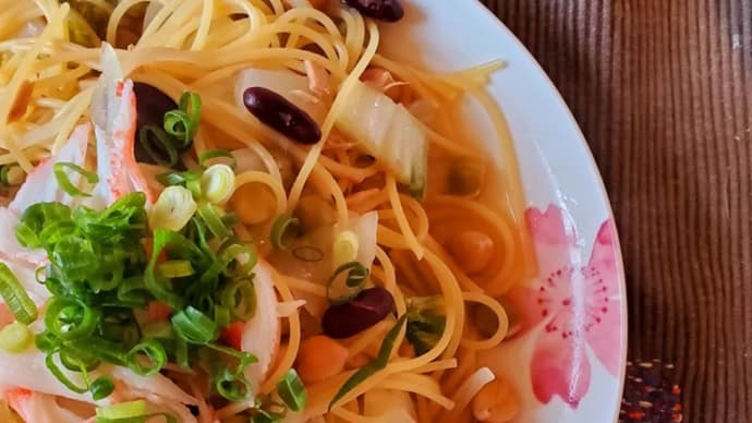 パスタに春を