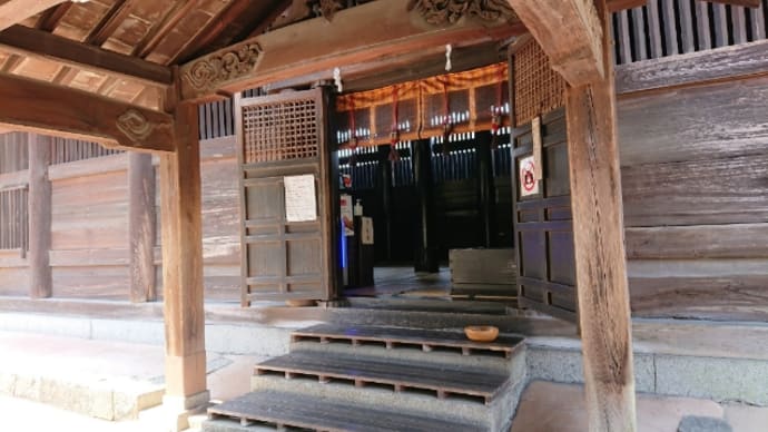 桜咲く吉備津神社に参拝その3@18切符で行く岡山trip2022年4月6日