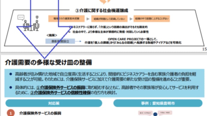 多様な介護需要の受け皿