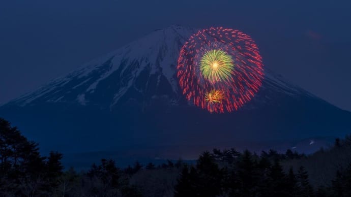 the絶景花火Mt.fuji
