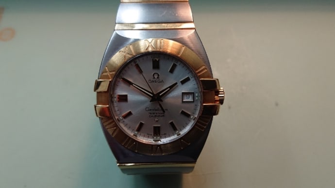 【OMEGA】Constellation PERPETUAL CALENDAR 電池交換