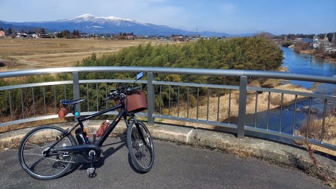 春陽気に自転車を漕ぎました・・・