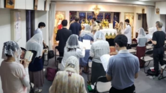 2020年8月9日の聖伝のミサの報告 Traditional Latin Mass in Tokyo and Osaka, SSPX Japan.