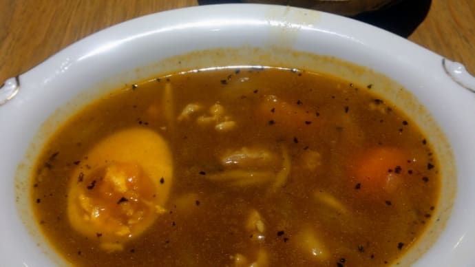 スープカレー！作ってくれました。