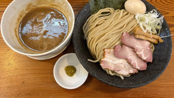 【金町】 つけ麺 一滴「特製つけ麺(1200円)」