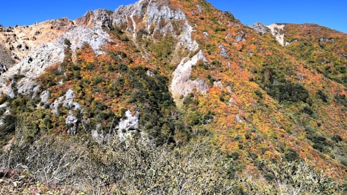 紅葉の那須岳ハイキング