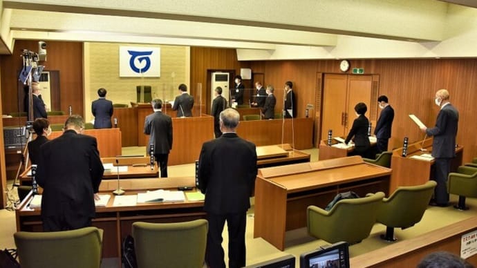 議会定例会本会議&大日向方面の風景