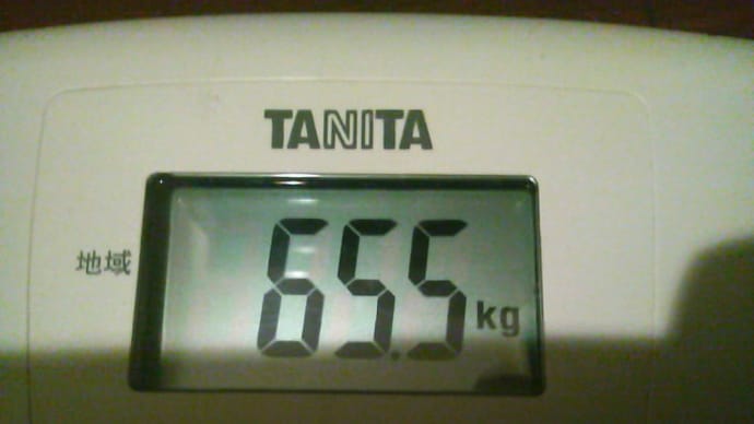 2012年2月の体重推移