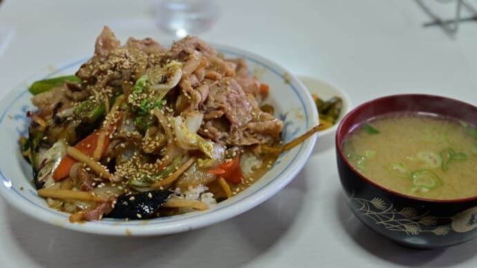 大田原 阿Q 肉丼