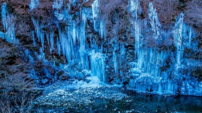 秩父三十槌の氷柱(みそつちのつらら)
