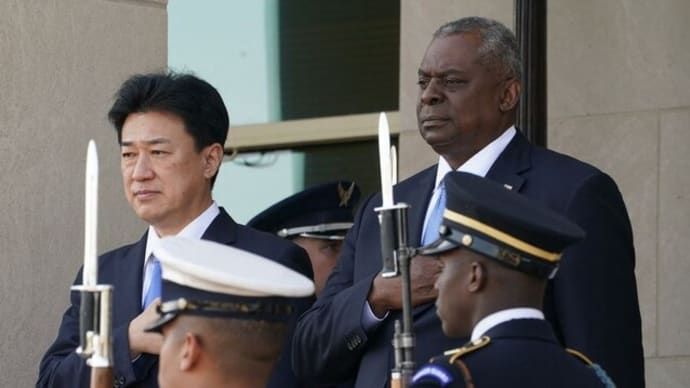 トマホーク導入1年前倒し、米国防長官と協議=木原防衛相