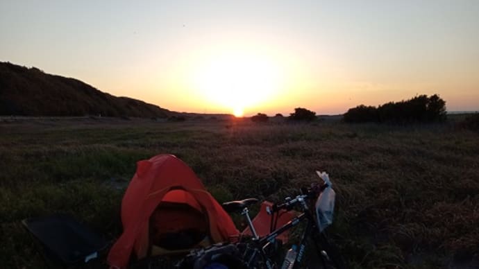 自転車野宿 渥美半島ゆるキャン△の旅 二日目