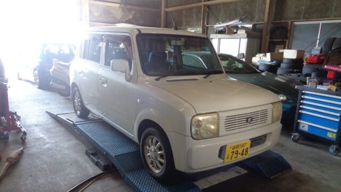 平成14年 スズキ ラパン 車検整備