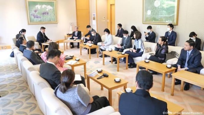 フィリピン議員団が訪日